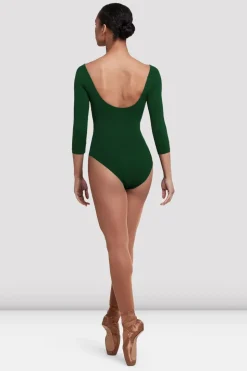 Ladies Dana 3/4 Sleeve Leotard