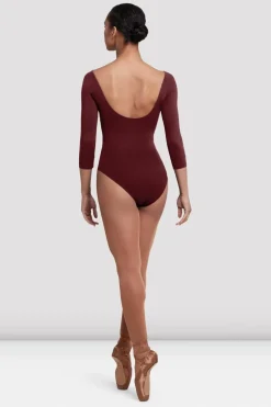 Ladies Dana 3/4 Sleeve Leotard