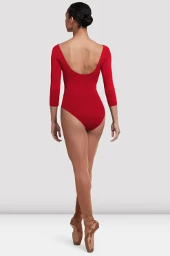 Ladies Dana 3/4 Sleeve Leotard