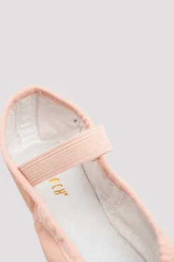 Ladies Dansoft Leather Ballet Shoes