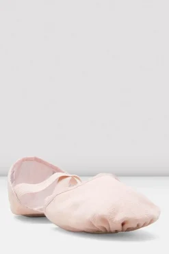 Ladies Elastosplit Canvas Ballet Shoes