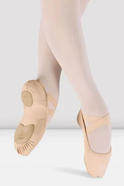 Ladies Elation Canvas Ballet Shoes