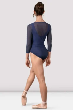 Ladies Harmony Long Sleeve Mesh Top