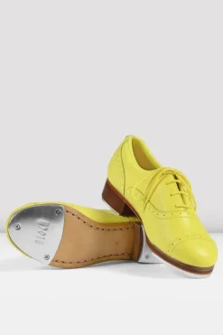Ladies Jason Samuels Smith Pebble Leather Tap Shoes