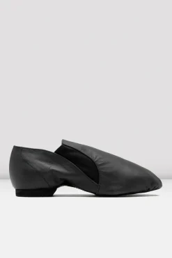 Ladies Leather Elasta Jazz Booties
