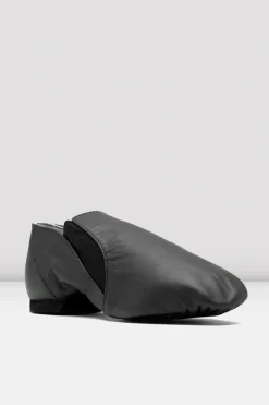 Ladies Leather Elasta Jazz Booties