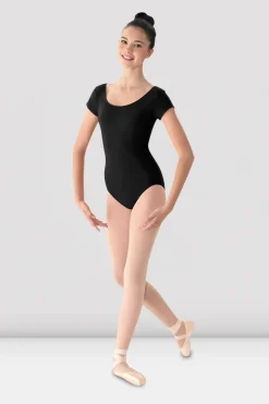Ladies Mirella Cap Sleeve Princess Seam Leotard