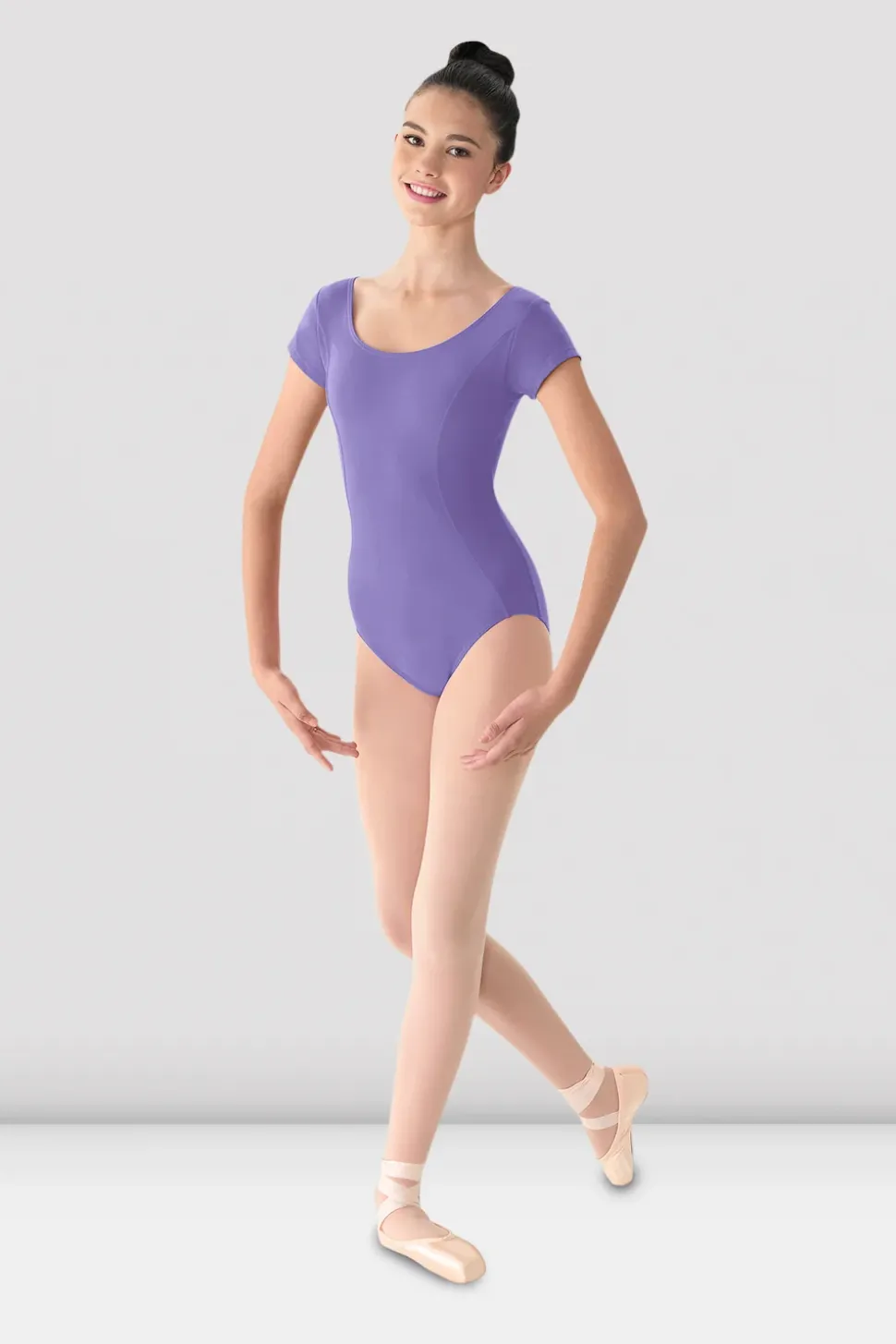 Ladies Mirella Cap Sleeve Princess Seam Leotard