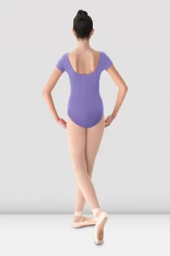 Ladies Mirella Cap Sleeve Princess Seam Leotard