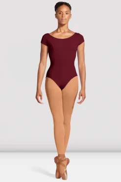 Ladies Mirella Cap Sleeve Princess Seam Leotard