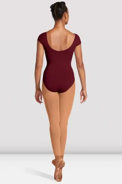 Ladies Mirella Cap Sleeve Princess Seam Leotard