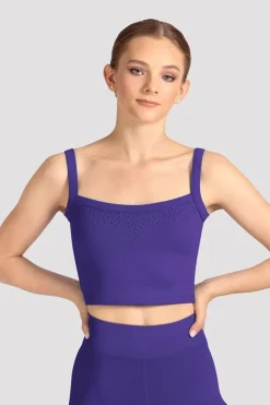 Ladies Mirella Celeste Camisole Printed Crop Top