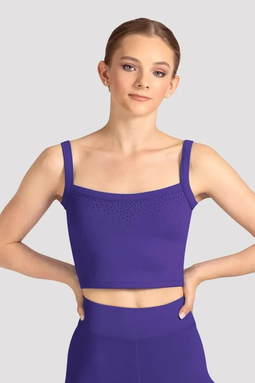 Ladies Mirella Celeste Camisole Printed Crop Top