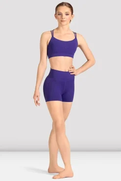 Ladies Mirella Celeste High Waist Printed Short