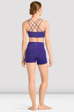 Ladies Mirella Celeste High Waist Printed Short