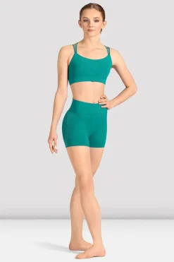 Ladies Mirella Celeste High Waist Printed Short