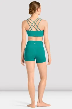 Ladies Mirella Celeste High Waist Printed Short