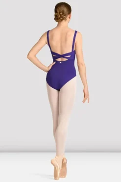 Ladies Mirella Celeste Low Back Printed Leotard
