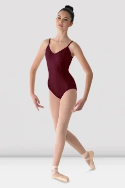 Ladies Mirella Princess Seamed Camisole Leotard