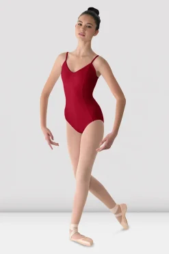 Ladies Mirella Princess Seamed Camisole Leotard