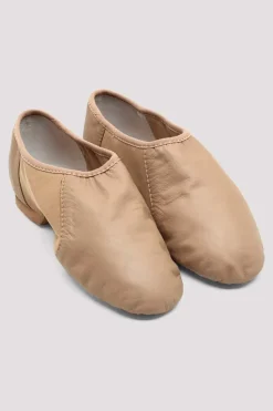 Ladies Neo-Flex Slip On Leather Jazz Shoes