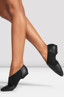 Ladies Neo-Flex Slip On Leather Jazz Shoes