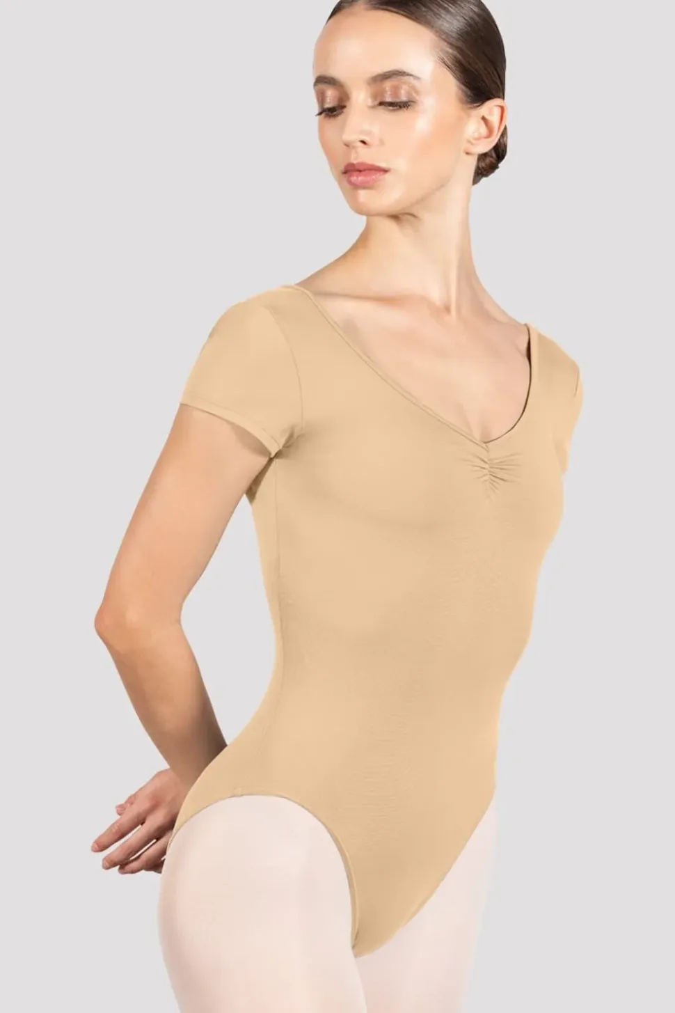 Ladies Penny Cap Sleeve Leotard