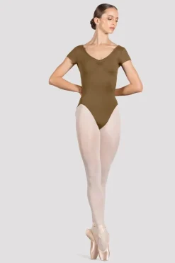 Ladies Penny Cap Sleeve Leotard