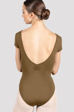 Ladies Penny Cap Sleeve Leotard