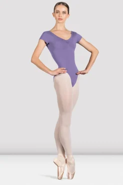 Ladies Penny Cap Sleeve Leotard