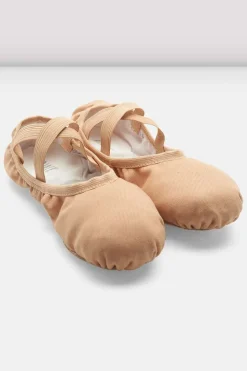 Ladies Performa Stretch Canvas Ballet Shoes