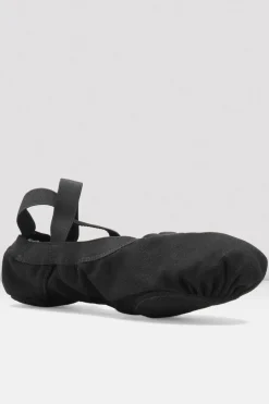 Ladies Pro Elastic Canvas Ballet Shoes