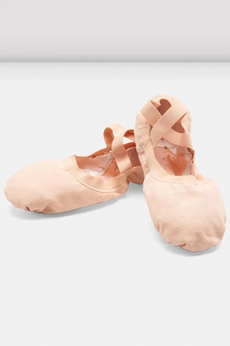 Ladies Pro Elastic Canvas Ballet Shoes