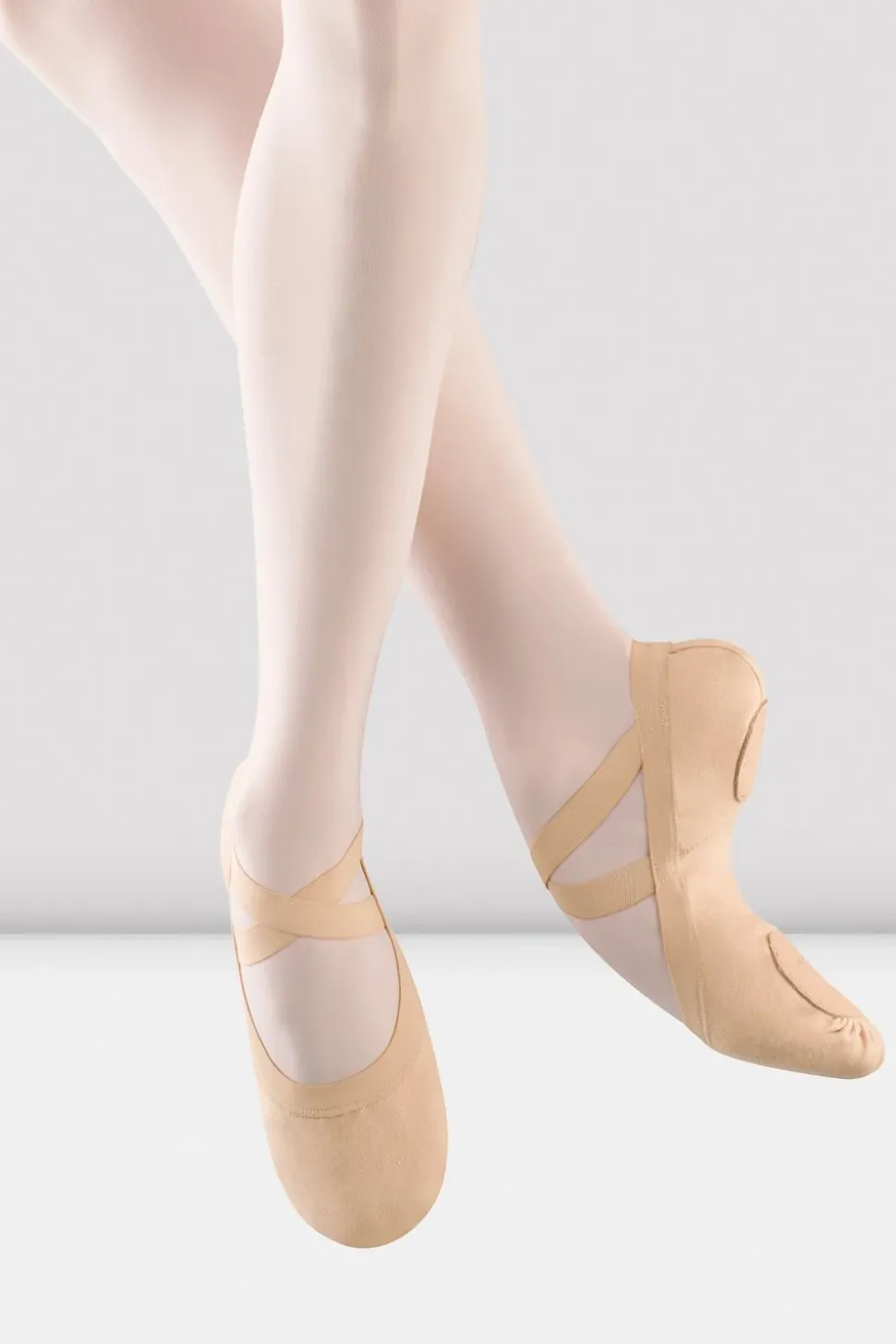 Ladies Pro Elastic Canvas Ballet Shoes