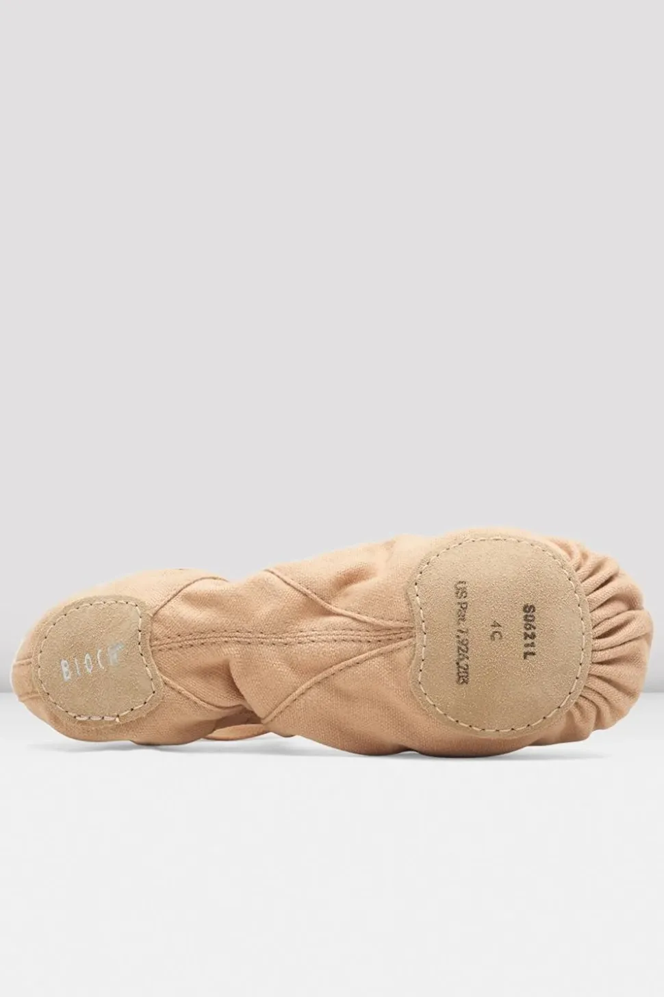Ladies Pro Elastic Canvas Ballet Shoes