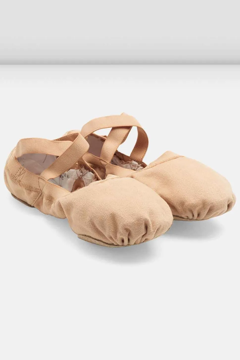 Ladies Pro Elastic Canvas Ballet Shoes