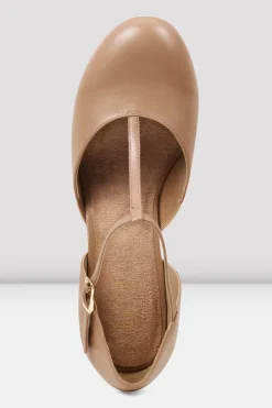 Ladies Split Flex Leather Character Shoes