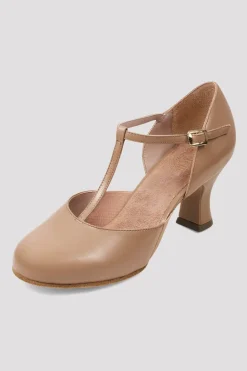 Ladies Split Flex Leather Character Shoes