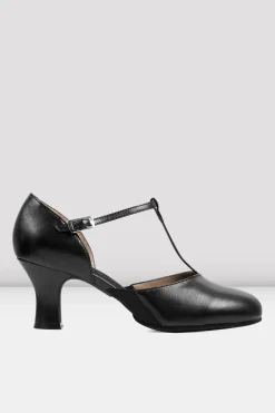 Ladies Split Flex Leather Character Shoes