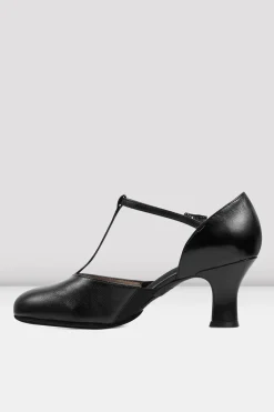 Ladies Split Flex Leather Character Shoes