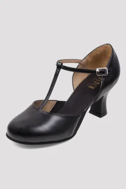 Ladies Split Flex Leather Character Shoes