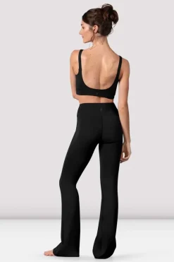 Ladies Vivian Twist Front Crop Top