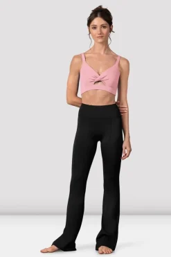 Ladies Vivian Twist Front Crop Top
