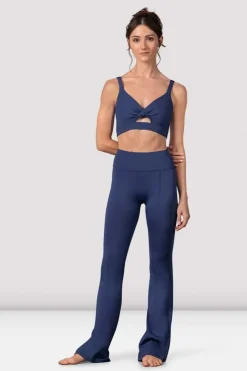 Ladies Vivian Twist Front Crop Top