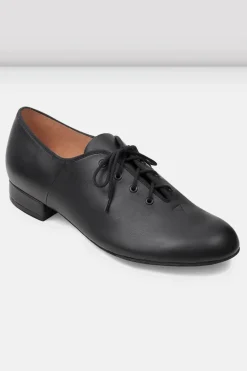 Mens Jazz Oxford Character Shoes with Leather Sole