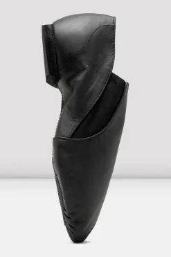 Mens Leather Elasta Jazz Booties